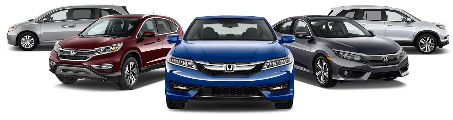 honda certified collision repair car lineup